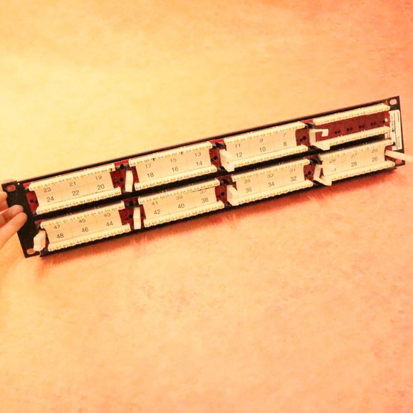 Liviton Telecom INFOTAP CATEGORY 5 Universal 48 PORT Patch Panel - Picture 5 of 9